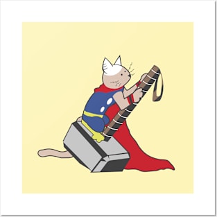 The Catty Thor Posters and Art